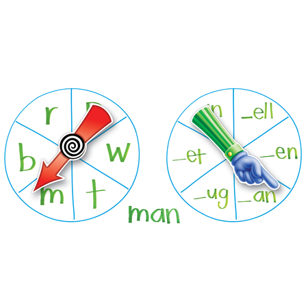 Educational Insights SpinZone® Magnetic Whiteboard Spinners, PK3 1768